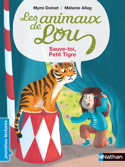 Les Animaux de Lou: Sauve-toi, Petit tigre ! (Poche)