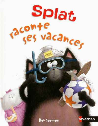 Splat raconte ses vacances (Jeunesse)