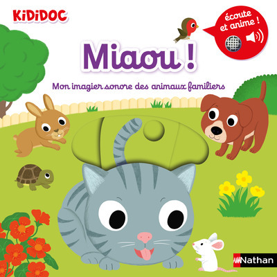 Miaou ! Mon imagier sonore des animaux familiers (Jeunesse)