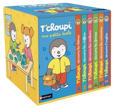 T'choupi - Ma petite école (Coffret)