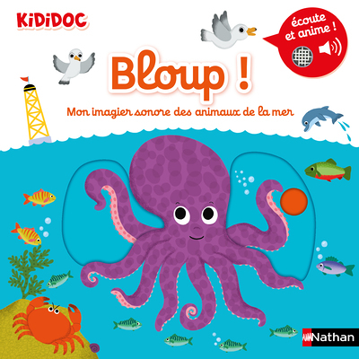 Bloup! Mon imagier sonore des animaux de la mer (Jeunesse)