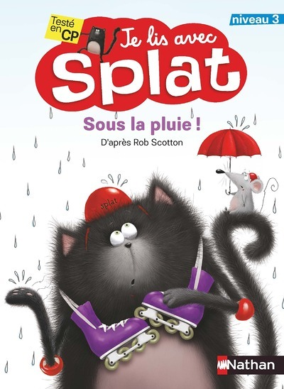 Je lis avec Splat : Sous la pluie (Jeunesse)