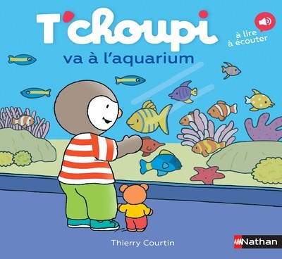 T'choupi va à l'aquarium (Jeunesse)