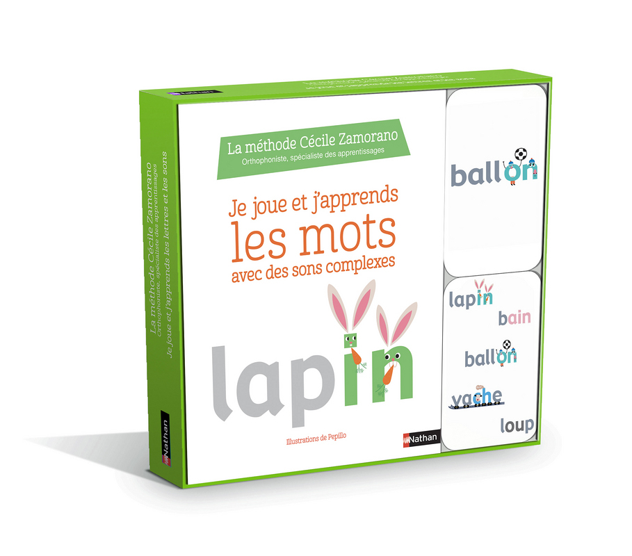 Coffret Je joue et j'apprends Les mots avec des sons complexes (Valisette)