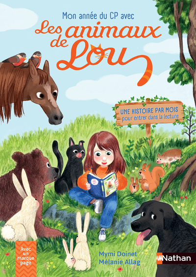 Mon année de CP avec les animaux de Lou (Poche)
