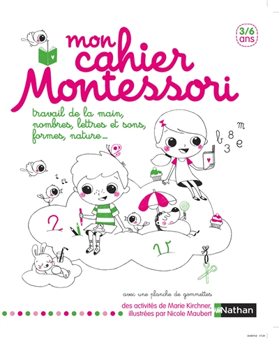 Mon cahier Montessori 3-6 ans (Broché)