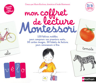 Mon coffret Montessori lecture (Coffret)
