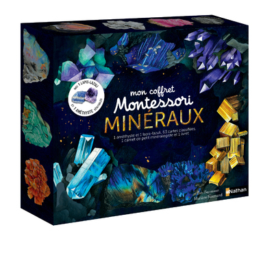 Mon coffret Montessori des minéraux (Coffret)