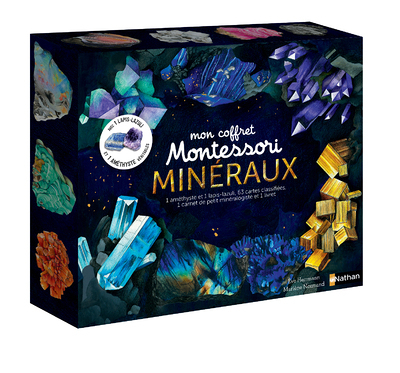 Mon coffret Montessori des minéraux (Coffret)