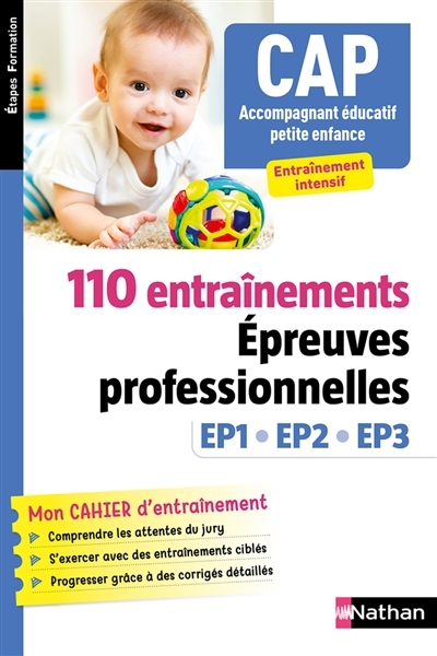 CAP AEPE 110 entrainements 2023-2024 (Broché)