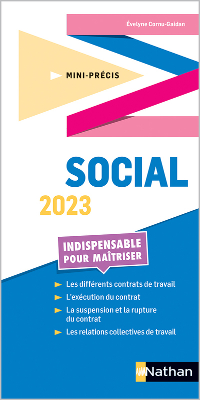 Social - Mini-Précis 2023 (Broché)