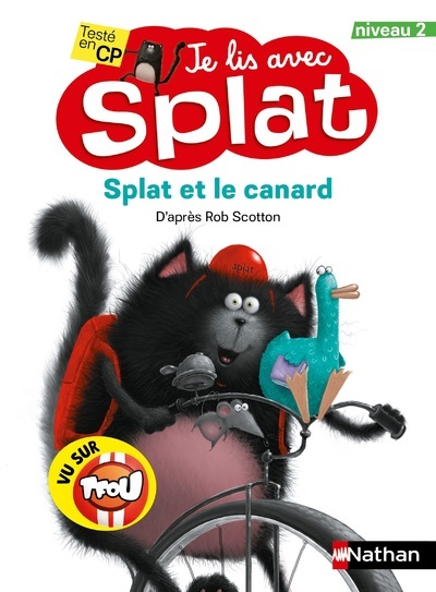 Je lis avec Splat : Splat et le canard - Niveau 2 (Broché)