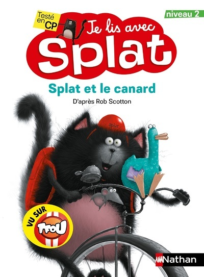 Je lis avec Splat : Splat et le canard - Niveau 2 (Broché)