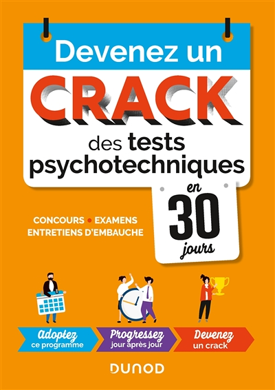 Devenez un crack des tests psychotechniques en 30 jours (Broché)