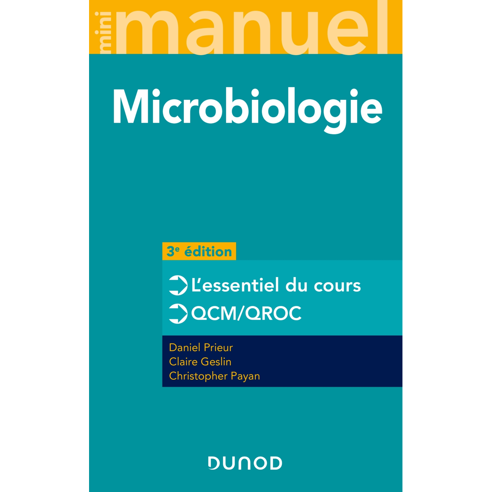 Microbiologie : l'essentiel du cours, QCM-QROC (Broché)