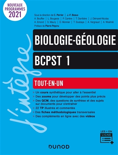 Biologie-Géologie tout-en-un BCPST 1re année (Broché)