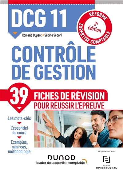 DCG 11 Contrôle de gestion - Fiches de révision - 2e éd. (Broché)