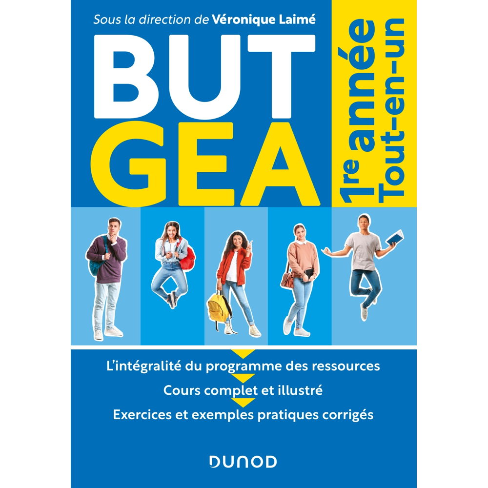 BUT GEA 1re année - Tout-en-un (Broché)