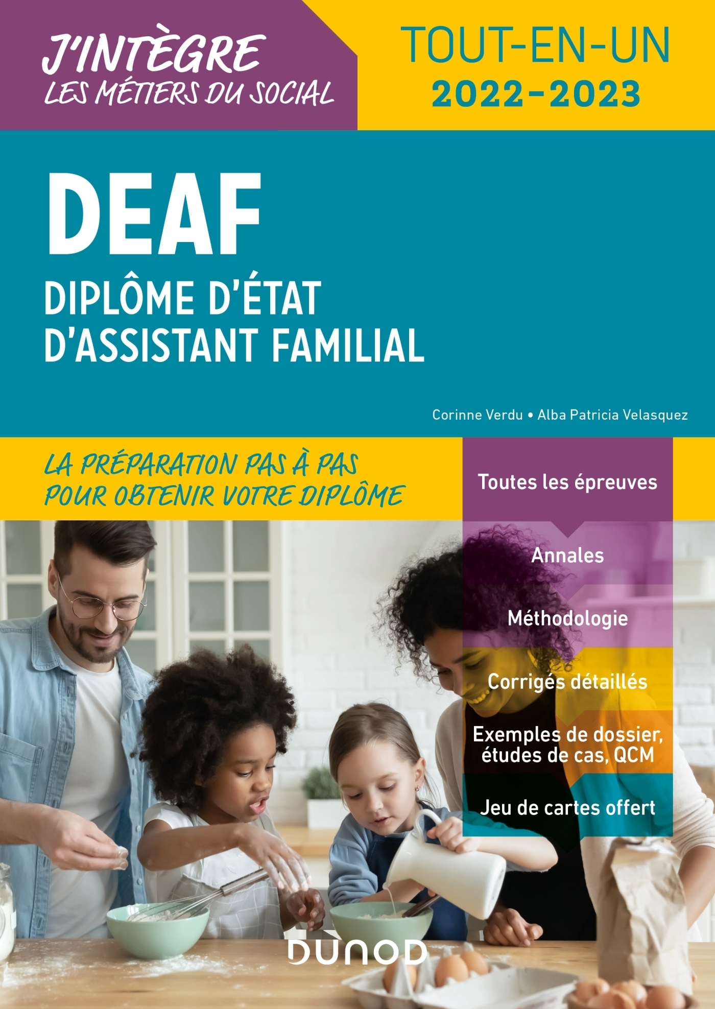 DEAF - Tout-en-un 2022-2023 - Diplôme d'État d'assistant familial (Broché)