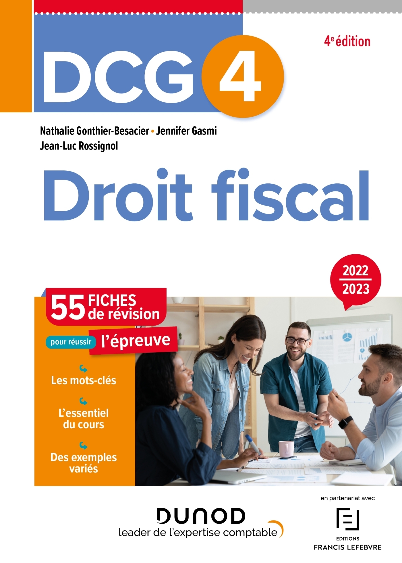 DCG 4 Droit fiscal - Fiches de révision - 2022-2023 - 2022-2023 (Broché)
