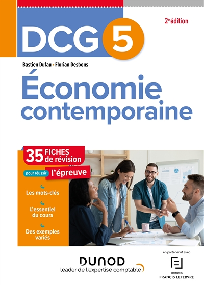 DCG 5 Economie contemporaine - 2e éd. - 35 Fiches de révision (Broché)