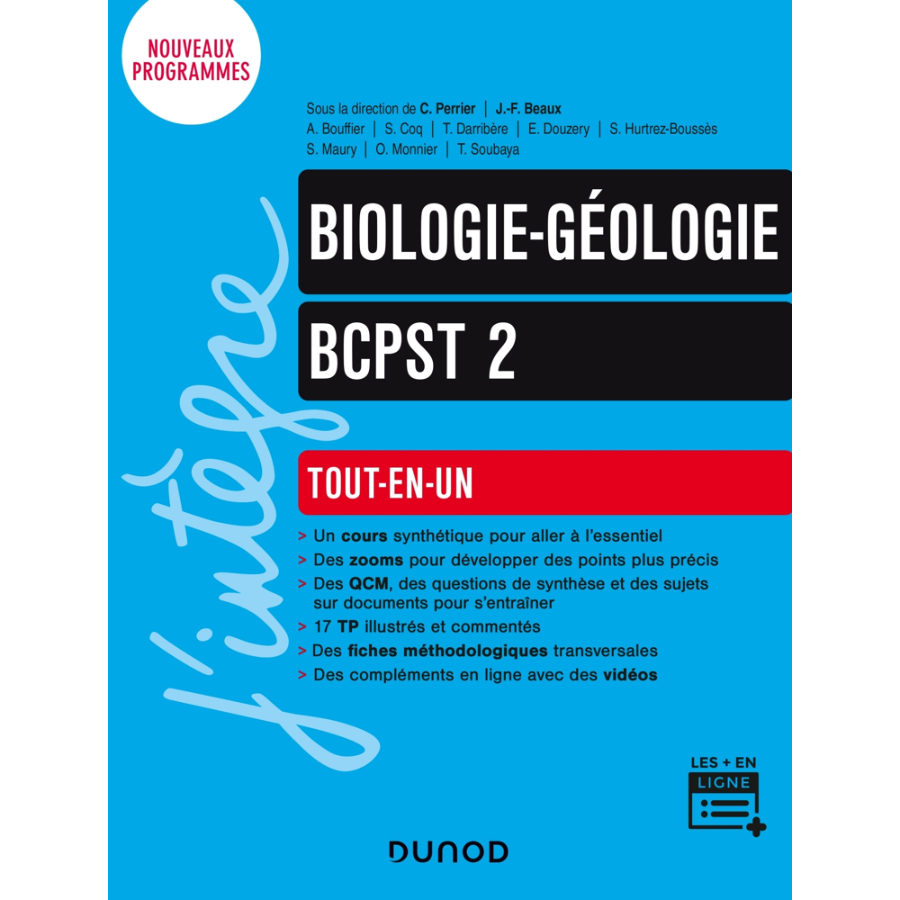 Biologie-Géologie tout-en-un BCPST 2e année (Broché)