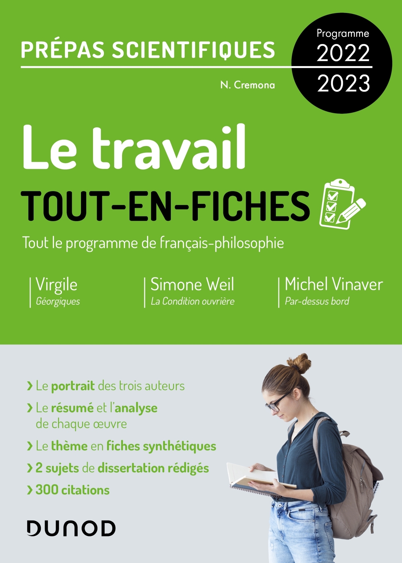 Le travail - Tout-en-fiches - Prépas scientifiques Français-philosophie - Programme 2022-2023 (Grand