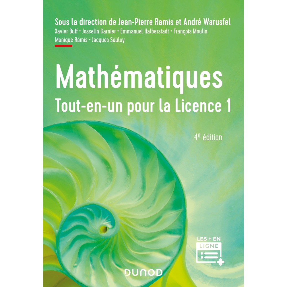 Mathématiques Tout-en-un pour la Licence 1 - 4e éd (Broché)
