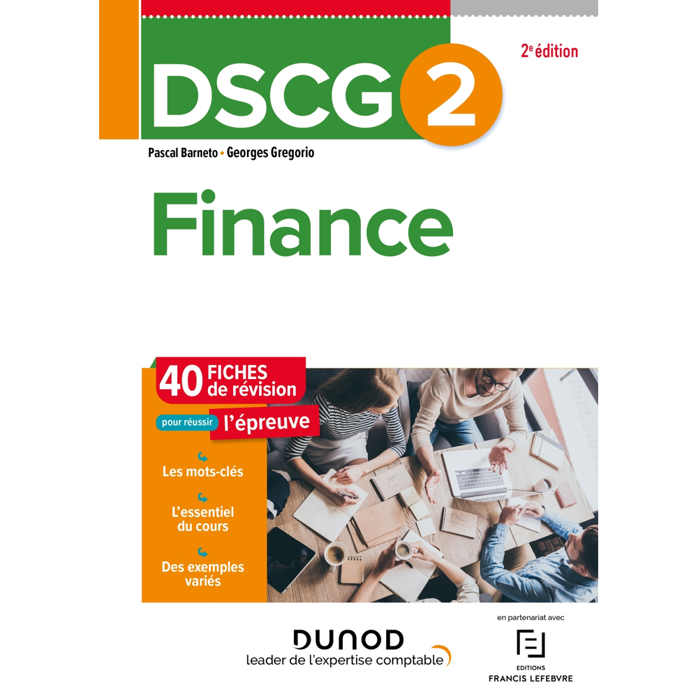 DSCG 2 Finance - Fiches de révision - 2e éd. (Broché)