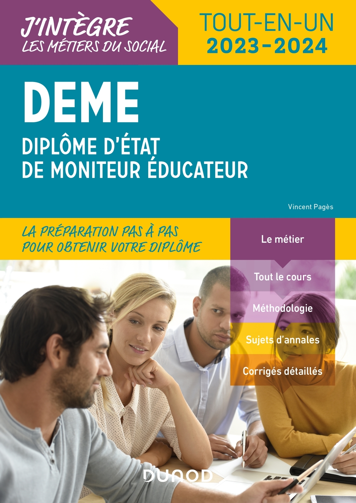 DEME - Diplôme d'État de Moniteur Éducateur - 2023-2024 - Tout-en-un (Broché)