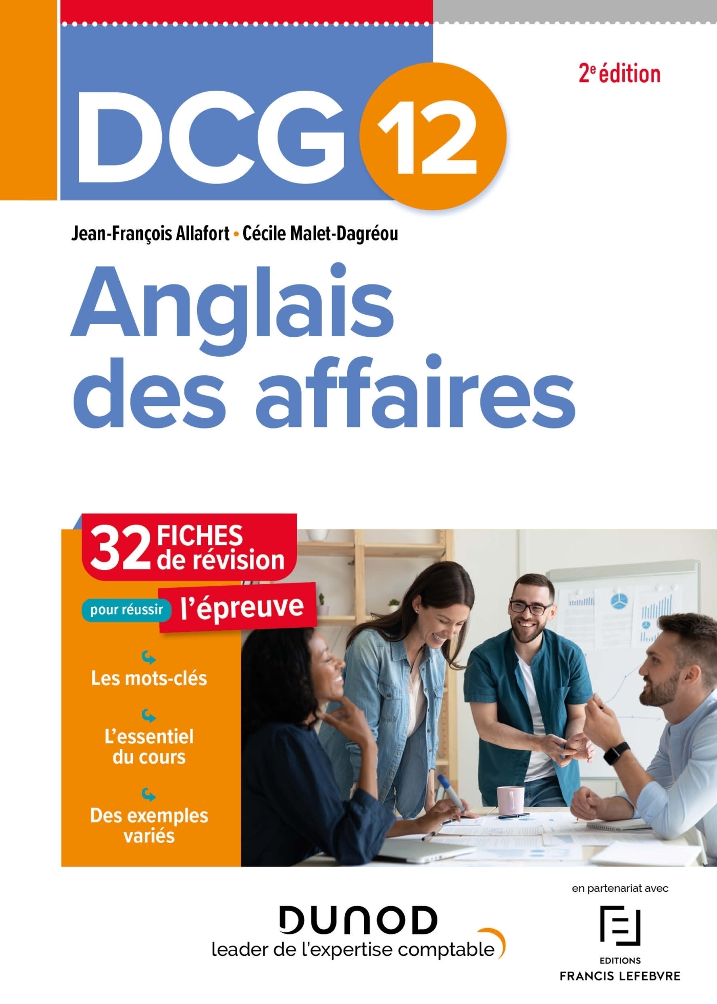 DCG 12 - Anglais des affaires - Fiches de révision - 2e éd. (Broché)
