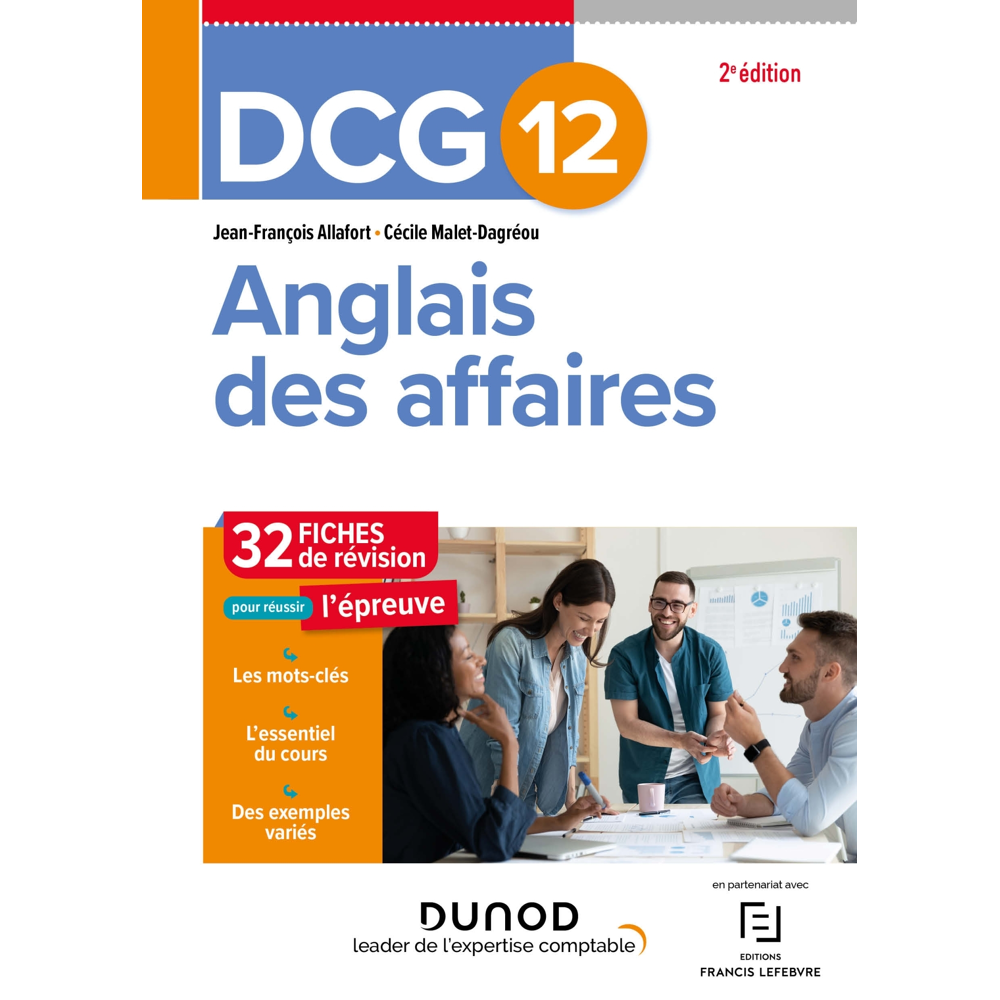 DCG 12 - Anglais des affaires - Fiches de révision - 2e éd. (Broché)