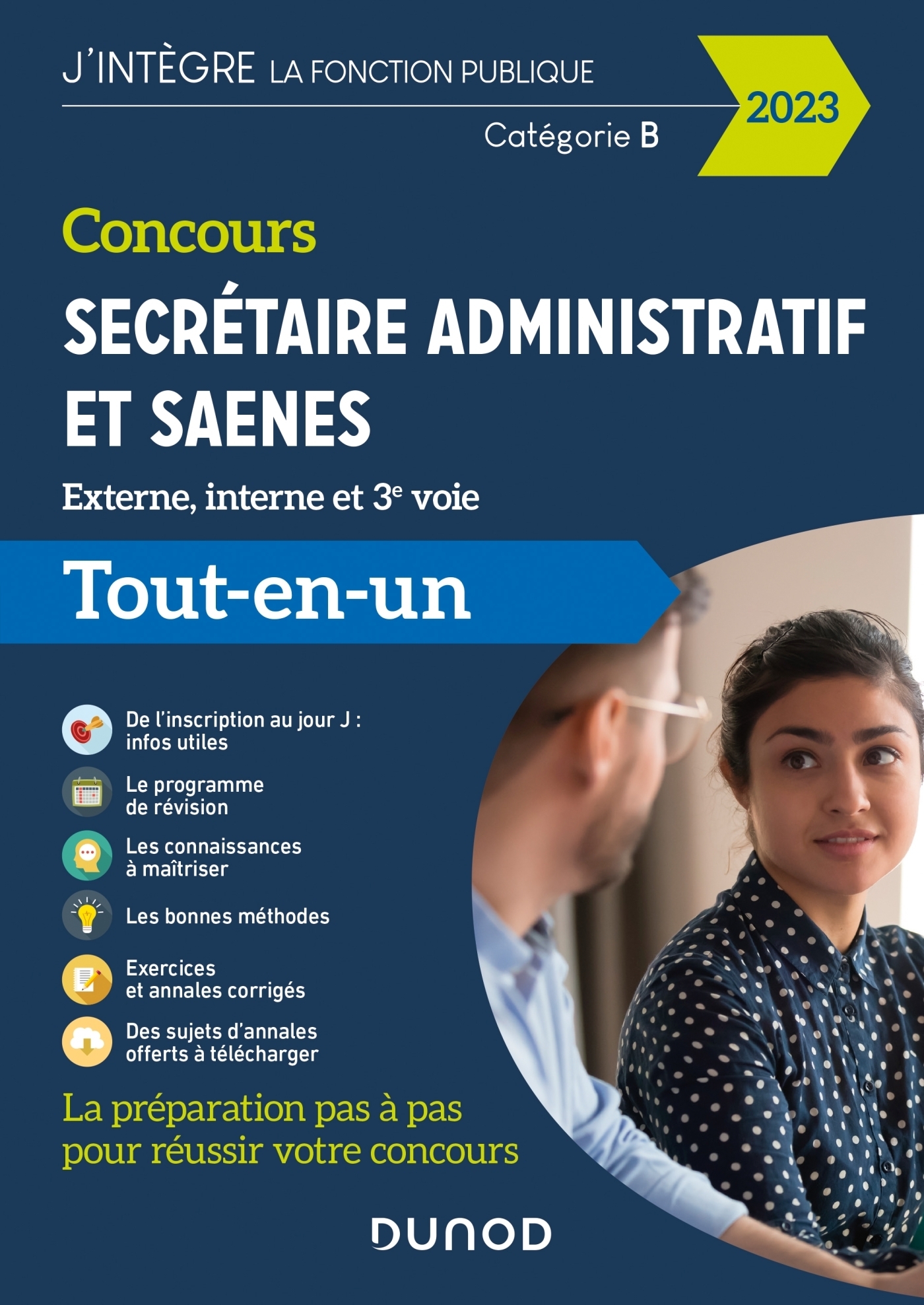 Concours Secrétaire administratif et SAENES - 2023 - Tout-en-un (Broché)