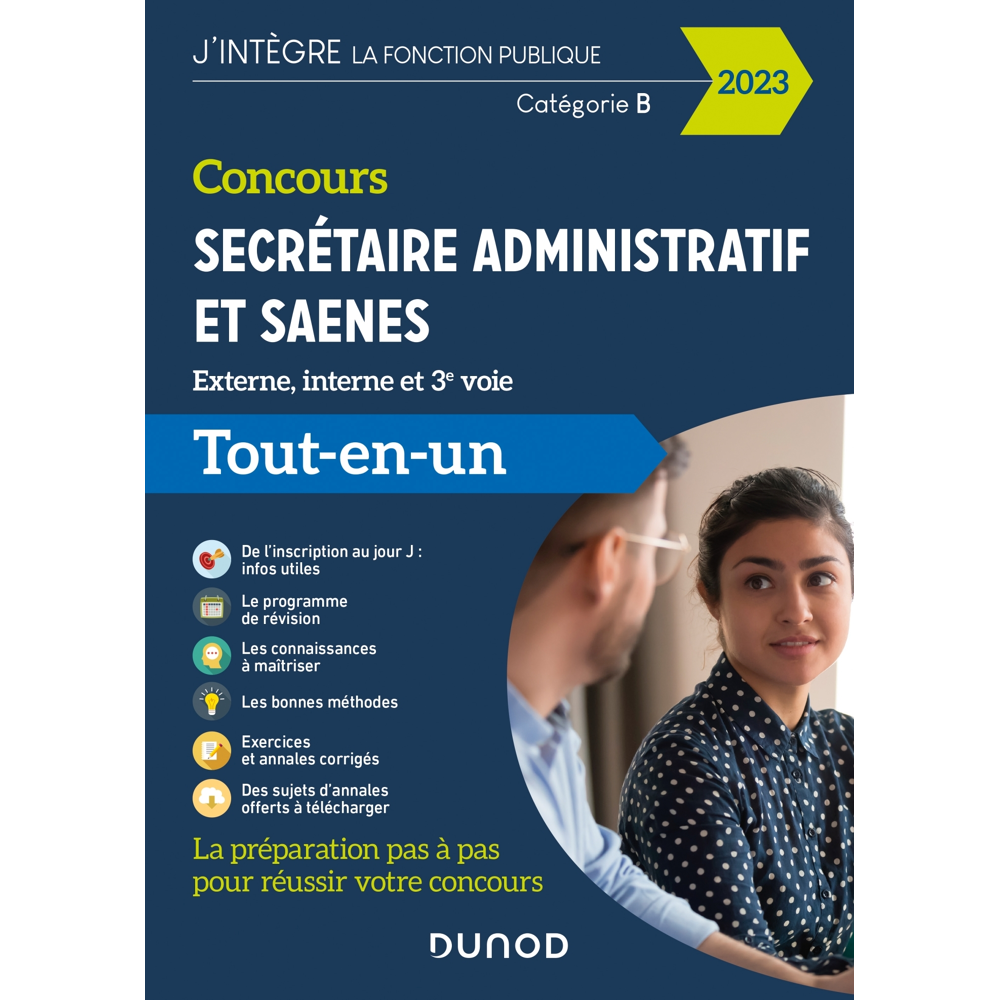 Concours Secrétaire administratif et SAENES - 2023 - Tout-en-un (Broché)
