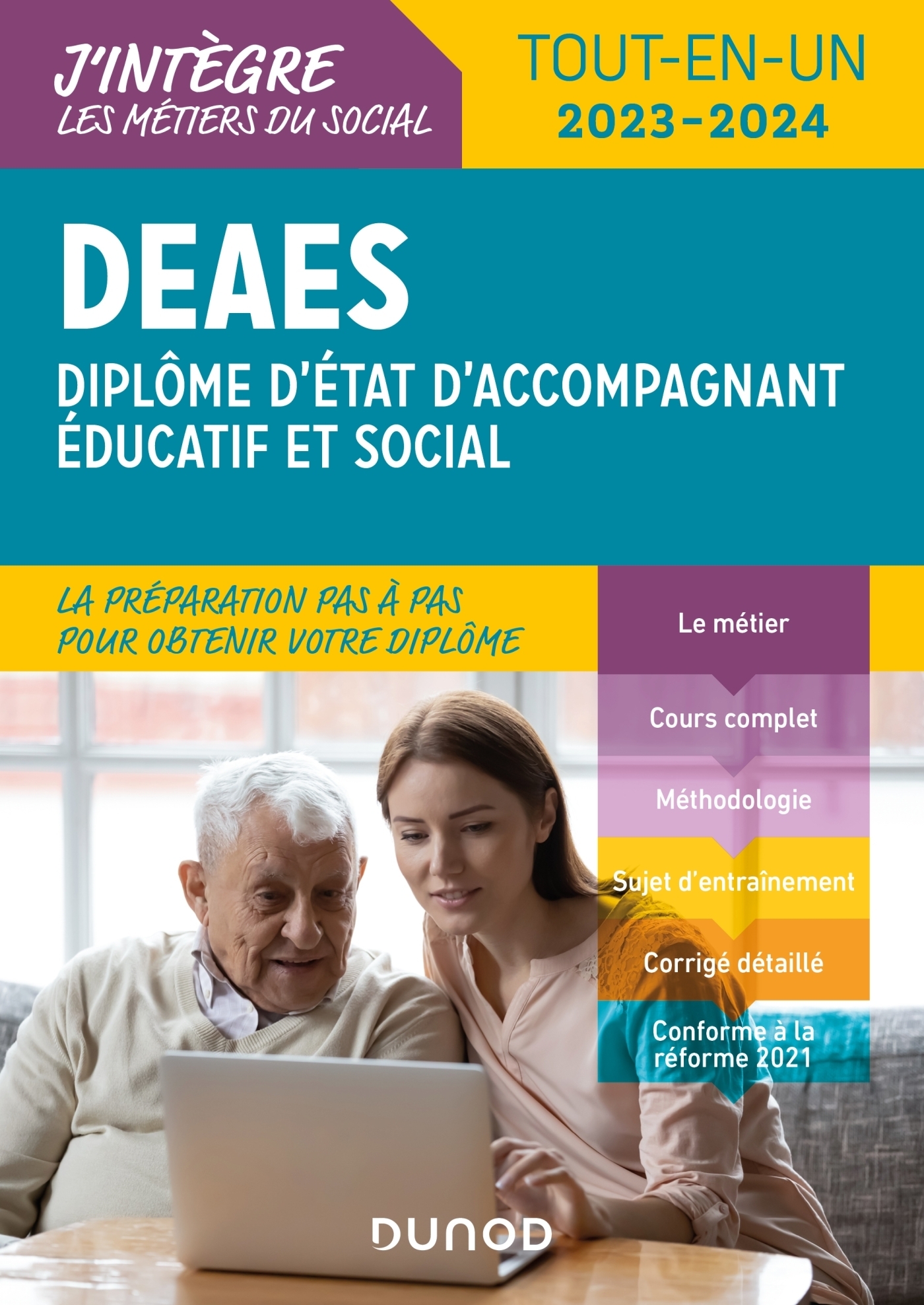 DEAES - Tout-en-Un 2023-2024 - Diplôme d'État d'Accompagnant Éducatif et Social (Broché)