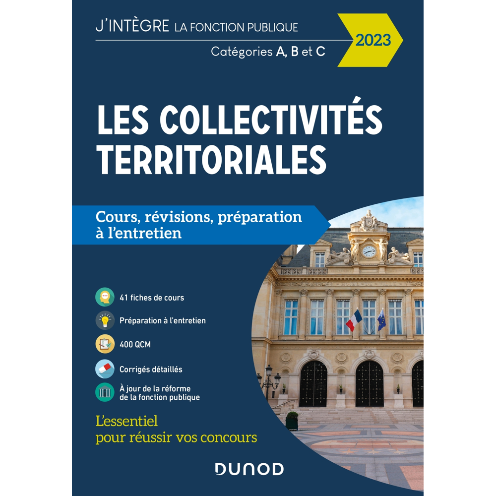 Les collectivités territoriales - 2023 - Catégories A, B et C (Broché)