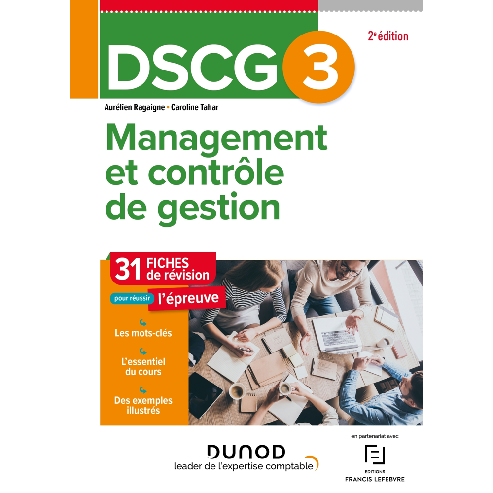 DSCG 3 Management et contrôle de gestion - Fiches 2023-2024 - fiches de révisions 2023-2024 (Broché)