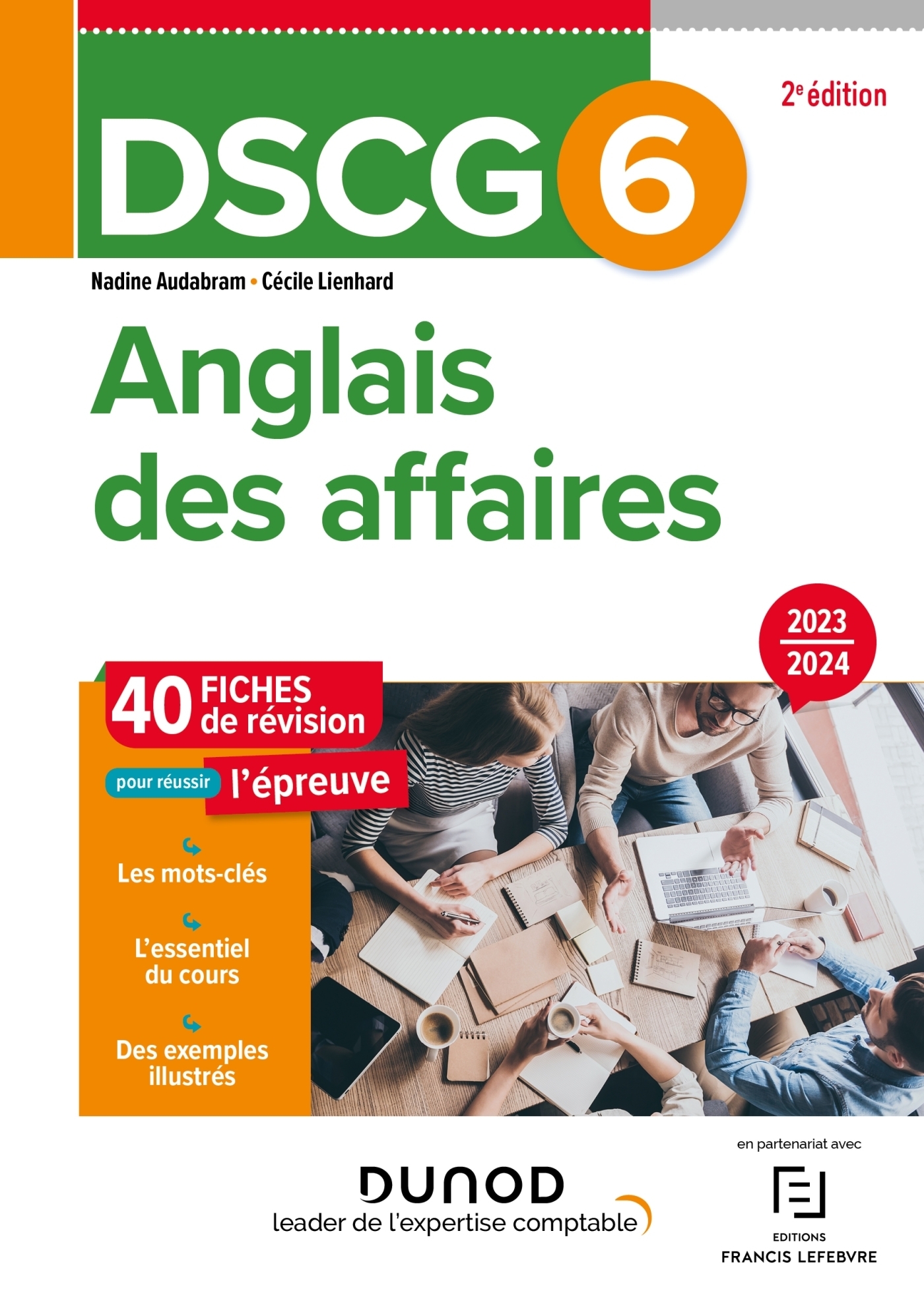 DSCG 6 - Anglais des affaires - Fiches 2023-2024 - Fiches de révision 2023-2024 (Broché)