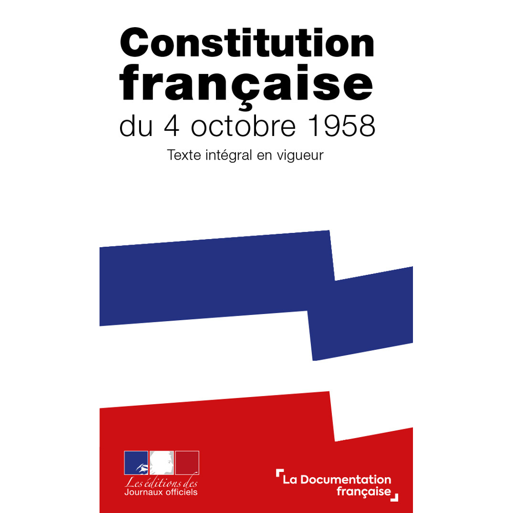 Constitution française du 4 octobre 1958 (Broché)