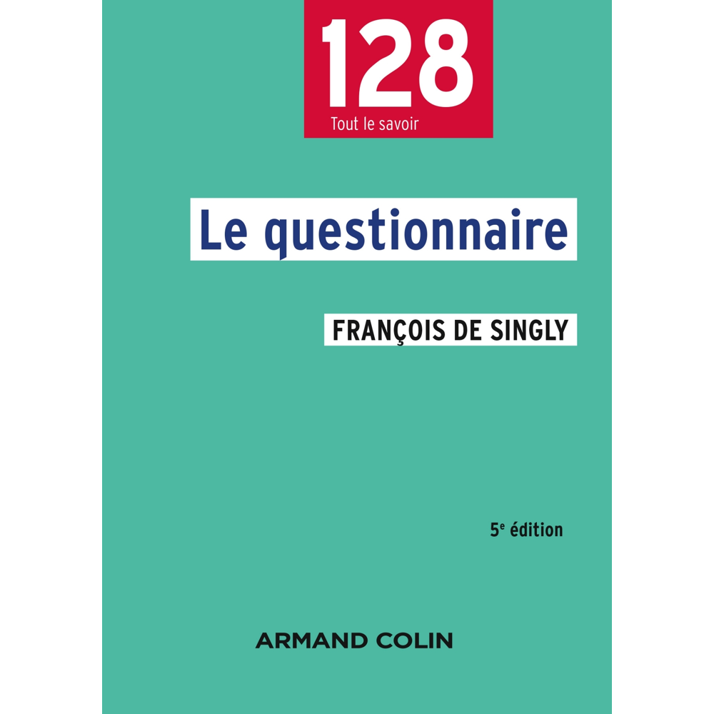 Le questionnaire - 5e éd. (Broché)
