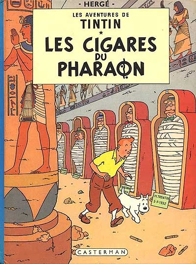 Les Cigares du Pharaon (BD)