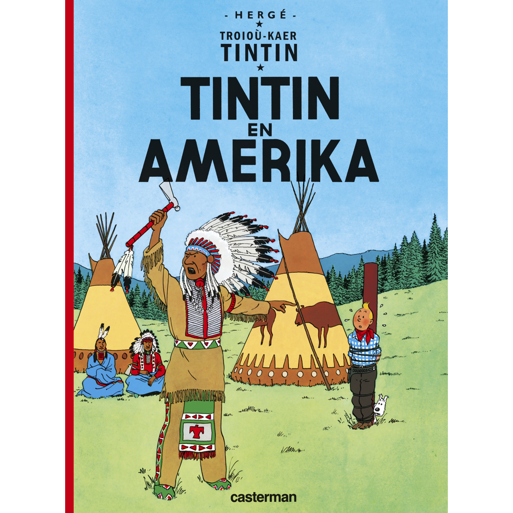 Tintin en Amérique - En breton (BD)