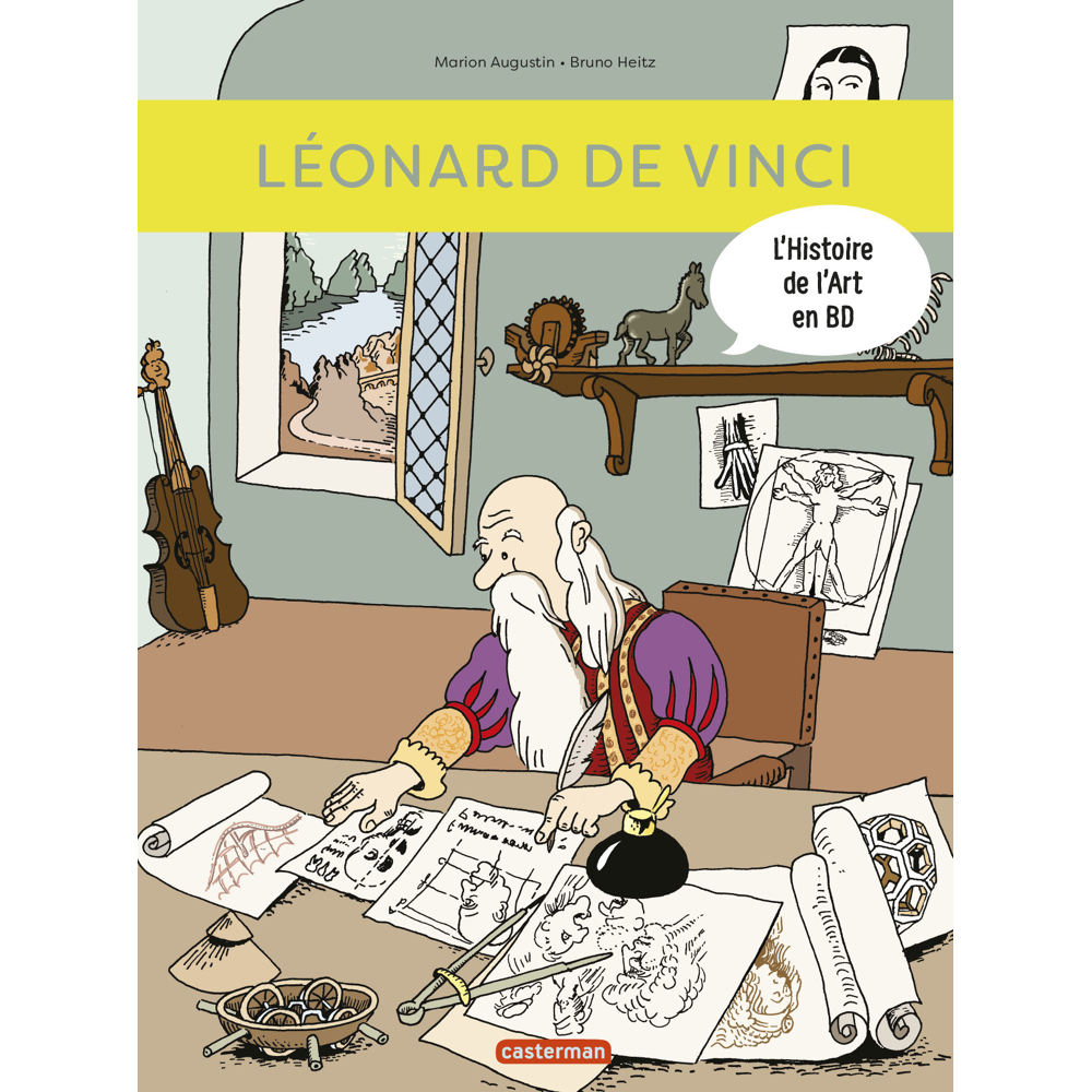 L'Histoire de l'Art en BD - Léonard de Vinci (BD)