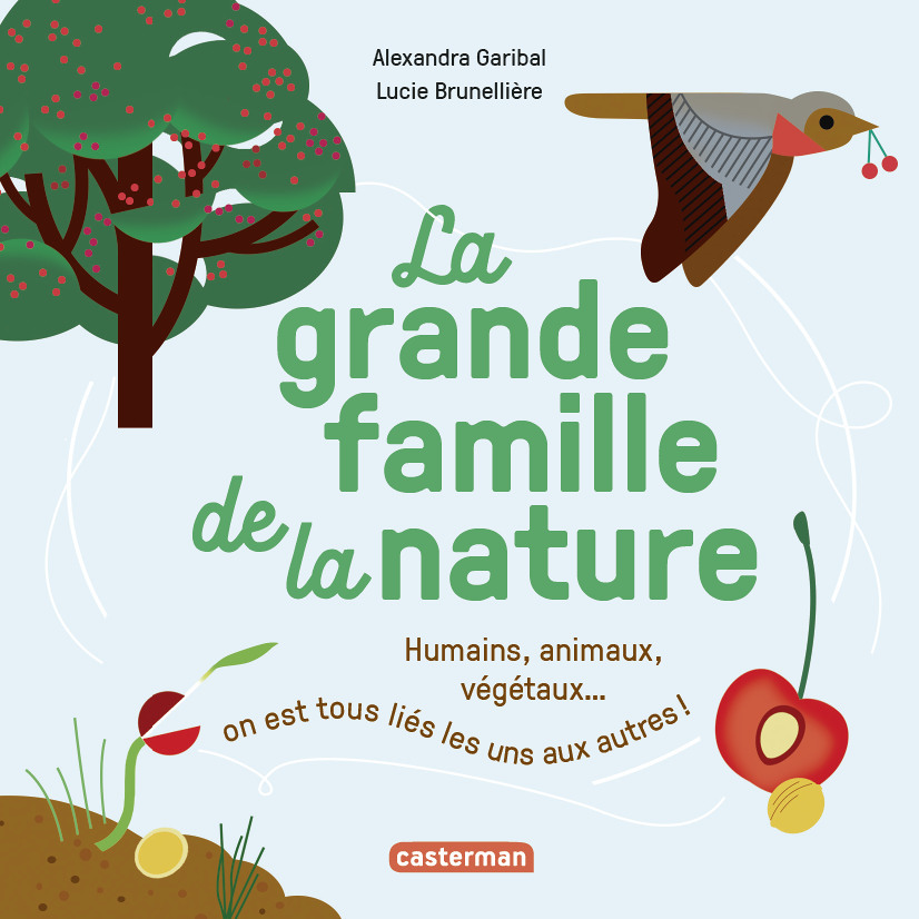 Mes imagiers tout carrés - La grande famille de la nature (Cartonné)