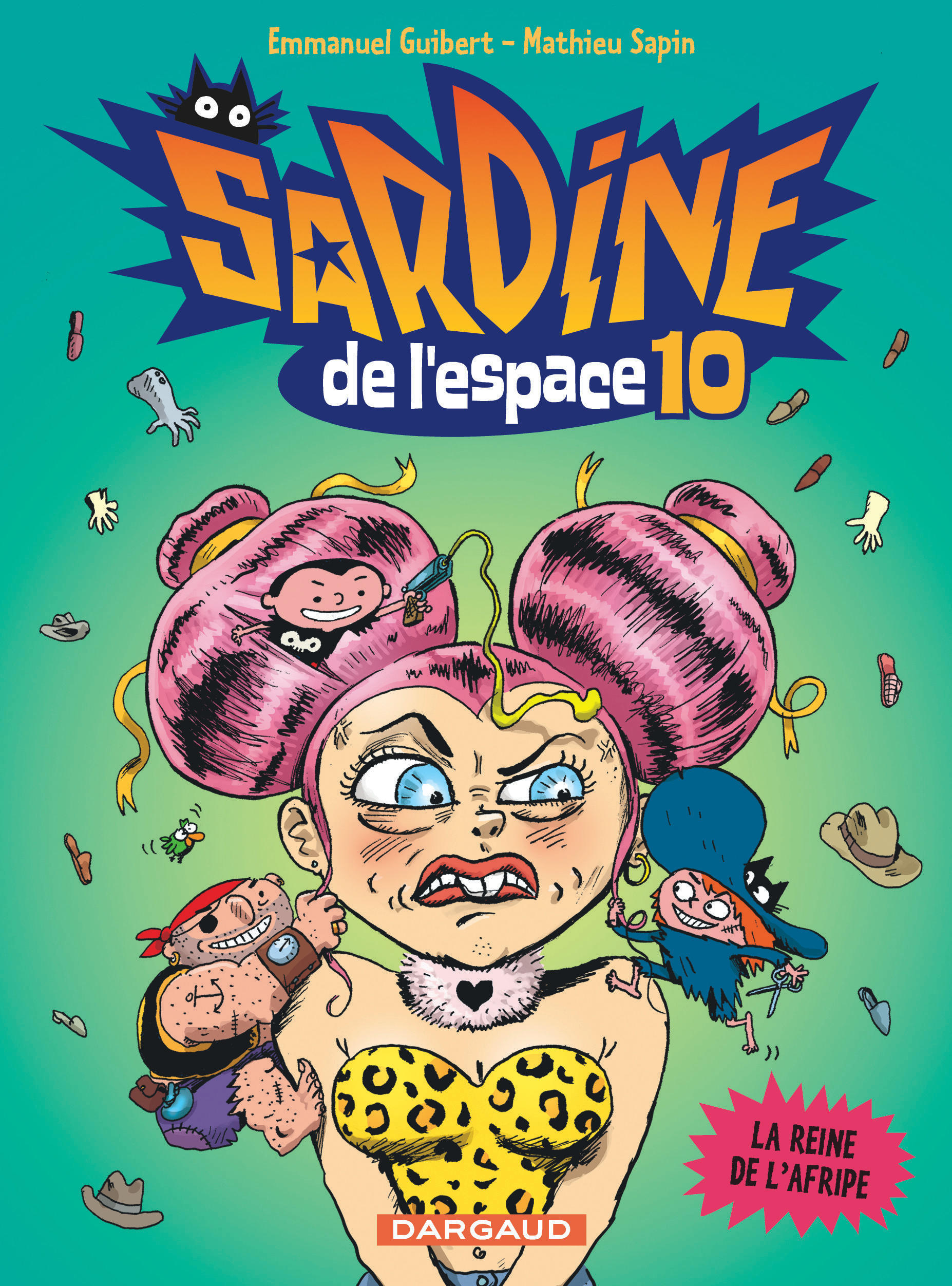 Sardine de l'espace - Tome 10 - La Reine de l'Afripe (BD)