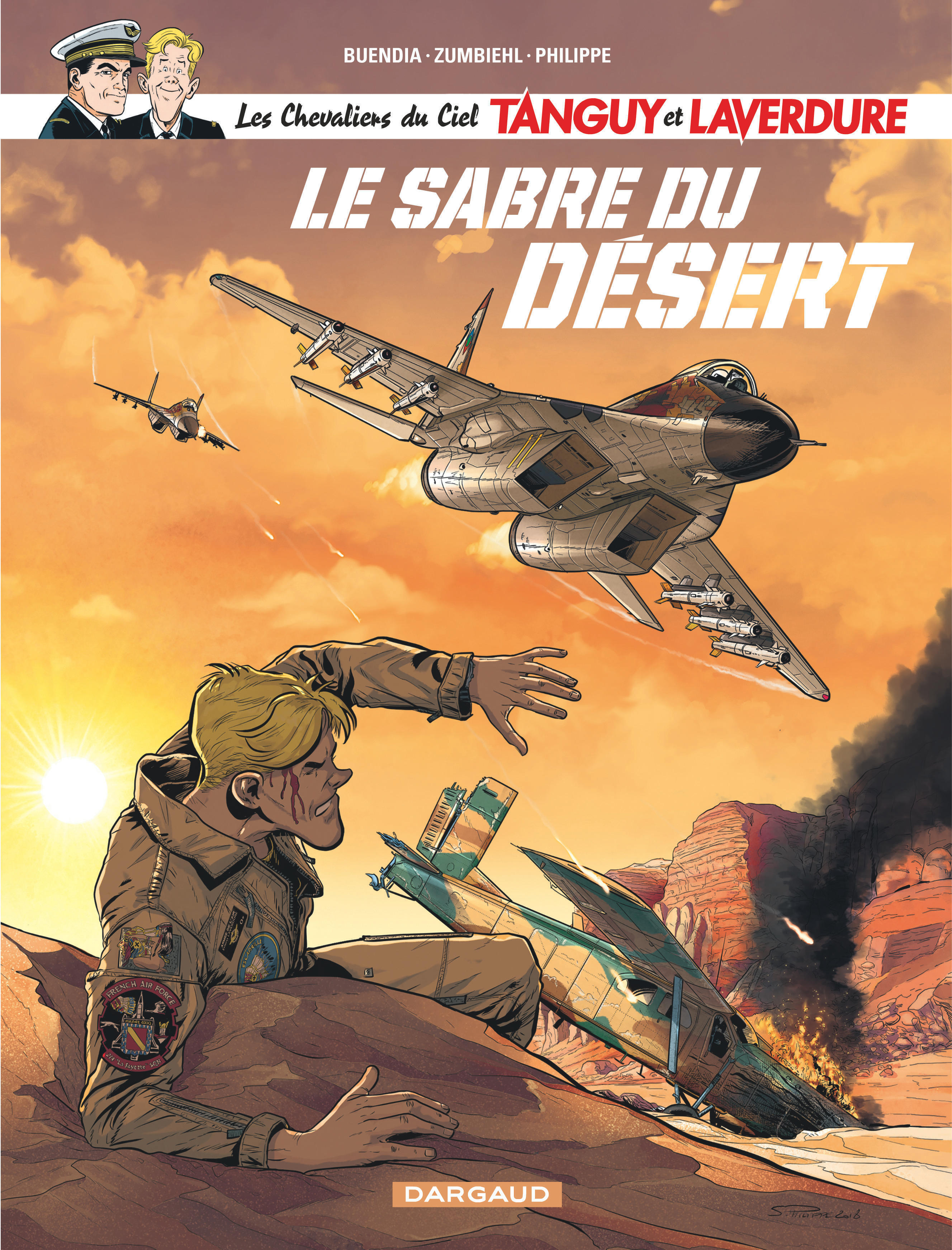 Les Chevaliers du ciel Tanguy et Laverdure - Tome 7 - Le Sabre du désert (BD)