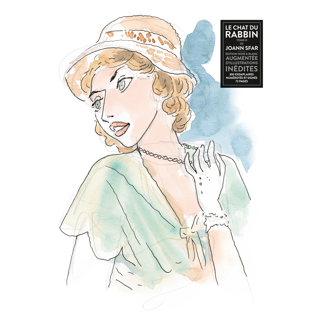 Le Chat du Rabbin - Petit Panier aux amandes (GF N&B) (BD)