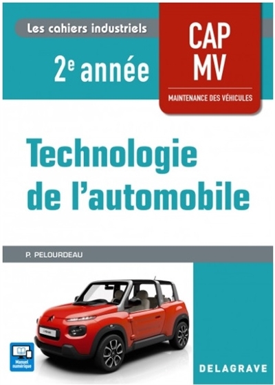 Technologie de l'automobile CAP Maintenance des Véhicules 2e année (2018) - Po (Broché)