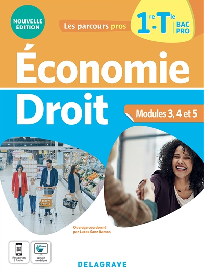 ECONOMIE-DROIT 1RE, TLE BAC PRO (2022) - POCHETTE ELEVE (Broché)