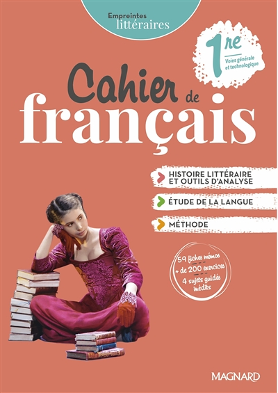 Empreintes littéraires Français 1re (2021) - Cahier consommable – Élève (Broché)